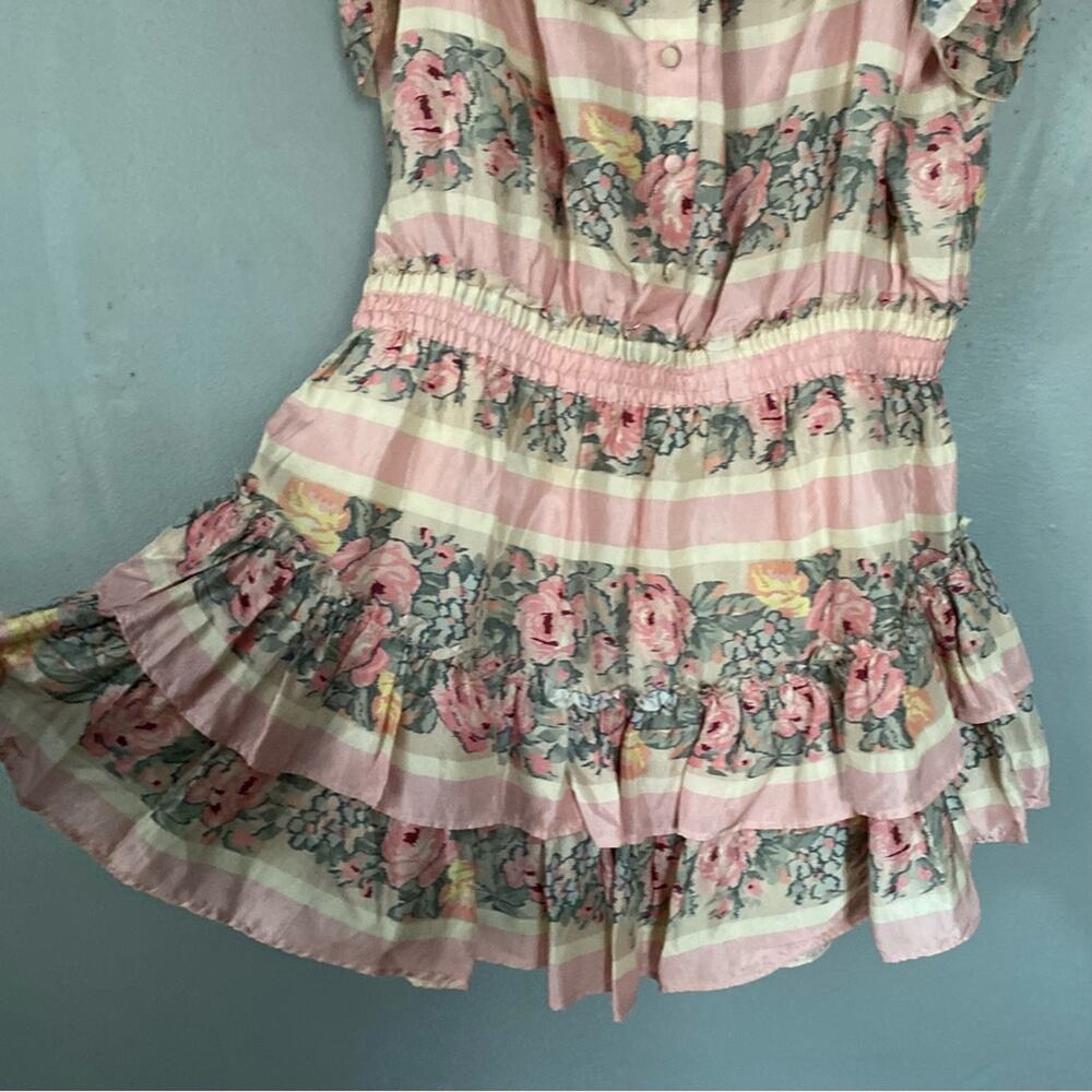 NWT LOVESHACKFANCY Marina Dress in Ribbon Coquette Feminine Romantic Size M 6/8 - Picture 10 of 15